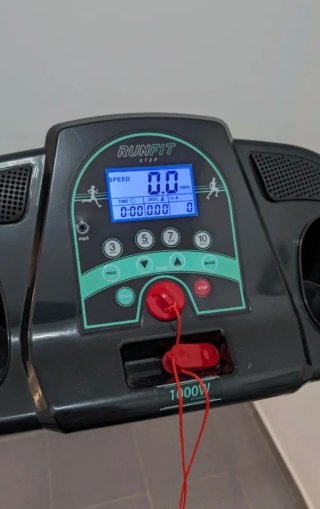 Cinta de andar plegable 1000W