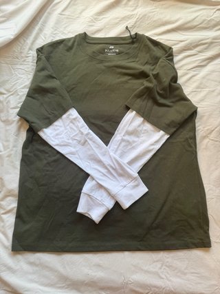 Pack Camisetas Bershka y Pull and Bear talla XL
