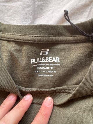 Pack Camisetas Bershka y Pull and Bear talla XL