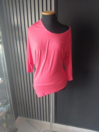 Camiseta Adolfo Domínguez Rosa Talla S