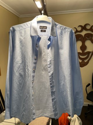 Camisa Massimo Dutti Azul