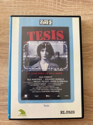 DVD Tesis (Alejandro Amenábar)