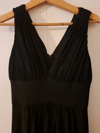 Vestido de fiesta largo negro