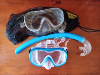 Set de 2 Gafas de Buceo y Tubo