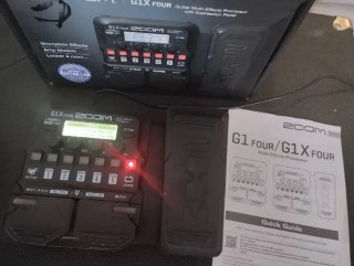 Pedal Zoom G1X Four Looper