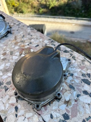 Tapa Motor Yamaha R6 2002 Carbono