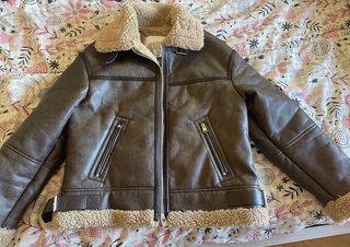 Chaqueta de mujer estilo aviador