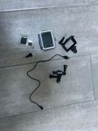 Action Cam con supporto per manubrio