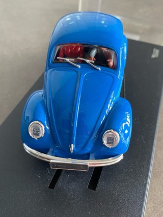 Coche Slot VW Beetle Azul Pink-Kar CV038