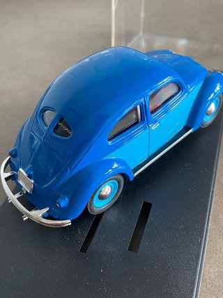 Coche Slot VW Beetle Azul Pink-Kar CV038