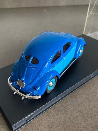 Coche Slot VW Beetle Azul Pink-Kar CV038