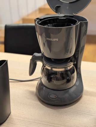 Cafetera Philips Gris