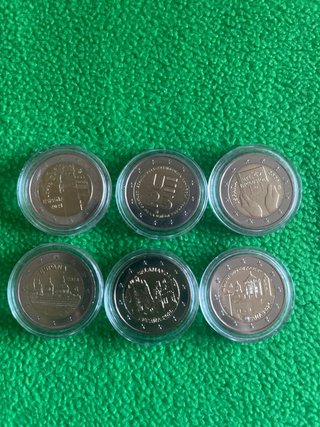 Intercambio monedas 2 euros