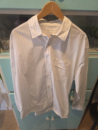 Camisa Zara 100% Algodón