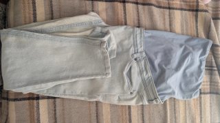 Pantalón premamá azul