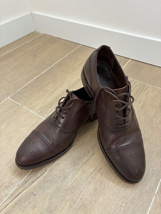 Zapatos Oxford Vestir Marrón