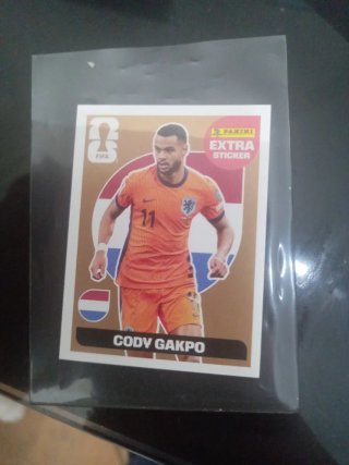 Cromo Panini Extra Sticker Cody Gakpo