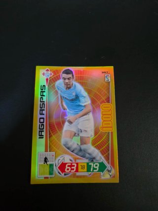 Cromo Adrenalyn 2012-2013 Iago Aspas Ídolo