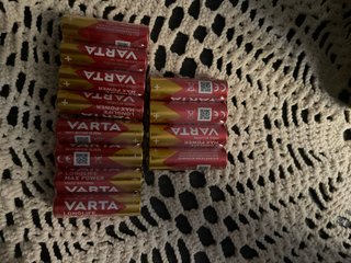 Pilas Varta Max Power AAA (12 unidades)