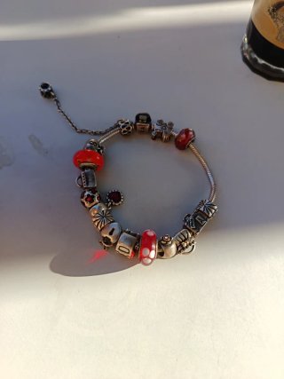 Pulsera Pandora de Plata con Charms