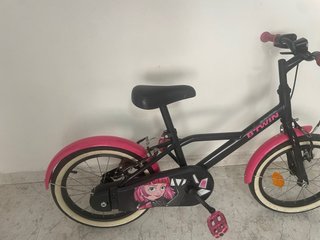 Bicicleta infantil BTWIN rosa