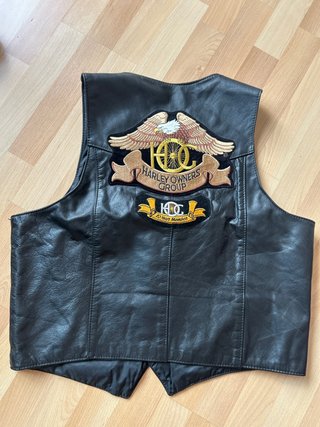 Chaleco Harley Davidson Piel Motorista