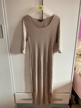 Vestido largo beige esmara