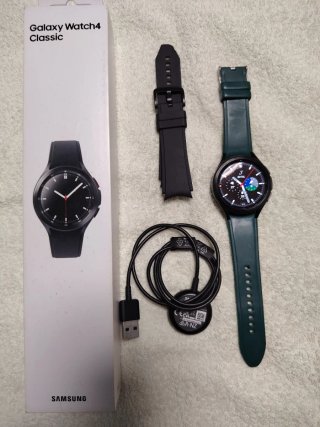 Samsung Galaxy Watch4 Classic Negro/Verde