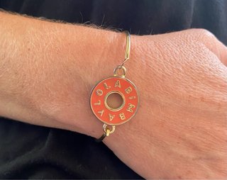 Pulsera Bimba y Lola rígida y con logo