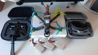 Dron Nazgul DC5 Digital O4 + Emisora + Gafas