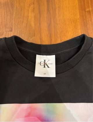 Sudadera Calvin Klein Jeans multicolor Talla M
