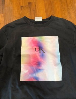 Sudadera Calvin Klein Jeans multicolor Talla M