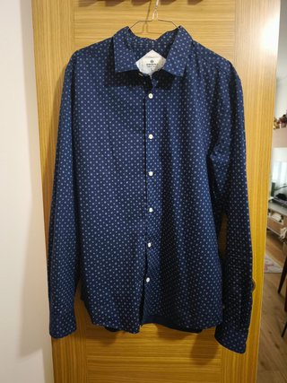Camisa Springfield Azul Estampada Talla L