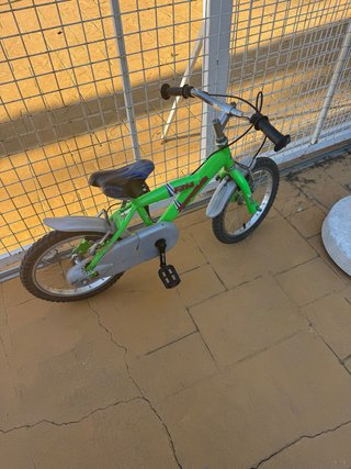 Bicicleta Infantil Verde 14 Pulgadas