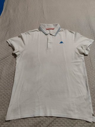 Polo Kappa Bianco Taglia M