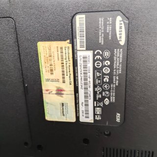 Portatile Samsung R530 Argento