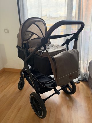 Carrito de Bebé 3 en 1 Gris
