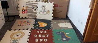 Alfombra puzzle infantil suelo
