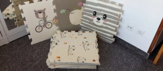 Alfombra puzzle infantil suelo