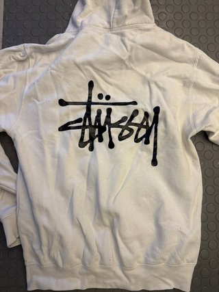 Sudadera Stussy Blanca Talla M