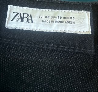 Pantalones Zara negros formales