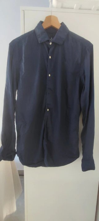 Camisa azul Scalpers Talla 39