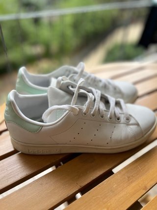 Zapatillas Adidas Stan Smith Mujer Verde Blanco