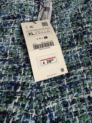 Pantalón Zara punto XL/