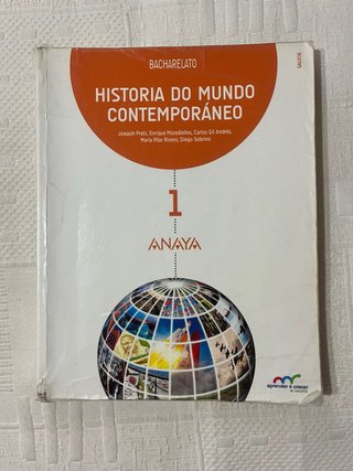 Historia do mundo contemporáneo, Bacharelato 1