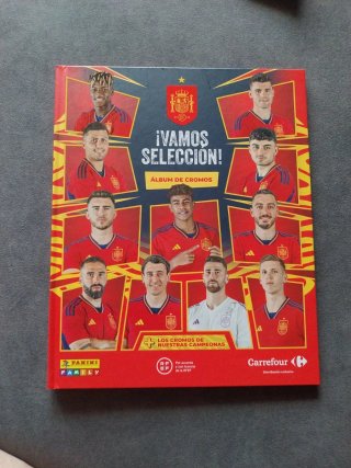 Álbum Cromos Selección de Futbol