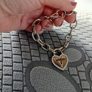 Pulsera Guess Corazón con Circonitas