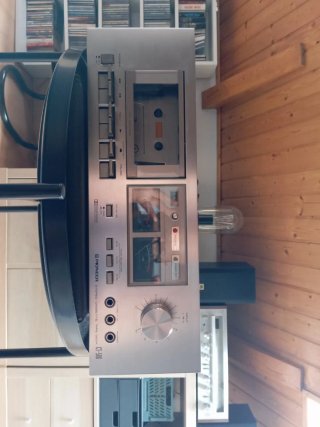 Pioneer CT-508 Deck Cassette Plata.