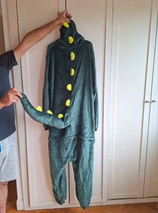 Disfraz Peluche Dinosaurio Adulto Talla M/L