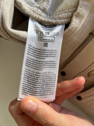 Pantalones beige Indicode Jeans